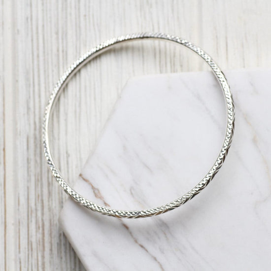 BRC Diamond Cut Bangle