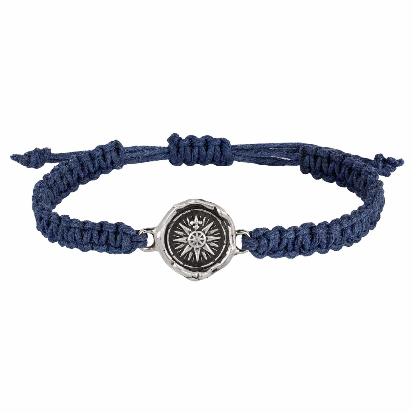 BRC Direction Braided Bracelet - Navy