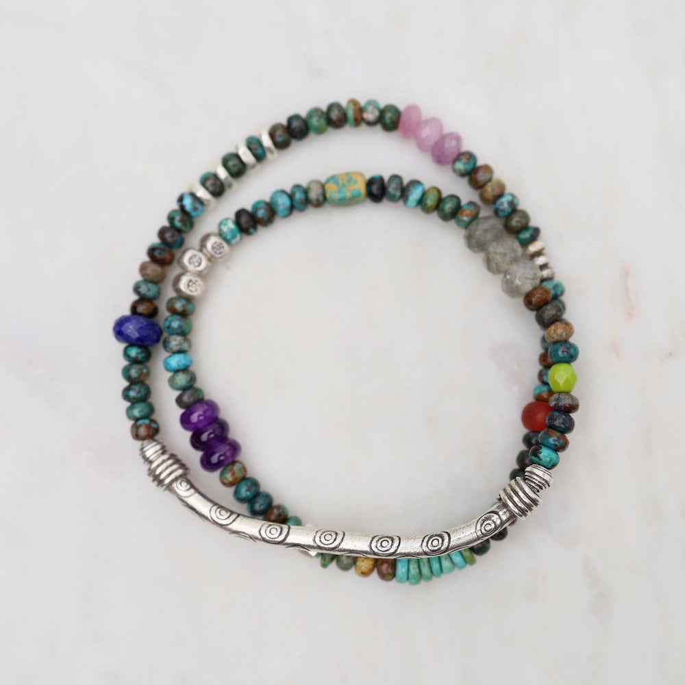 
                      
                        BRC Double Dark Turquoise Double Wrap Bracelet
                      
                    