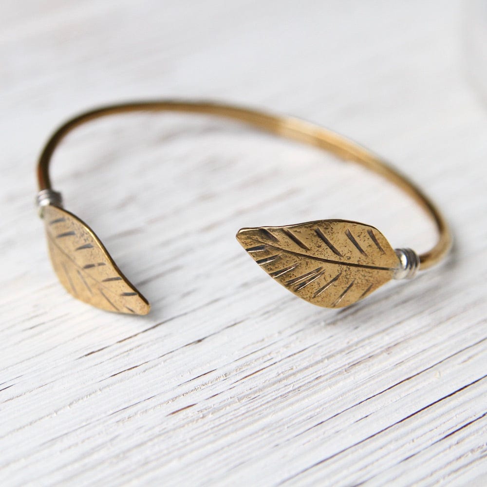 BRC Double Leaf Brass Cuff