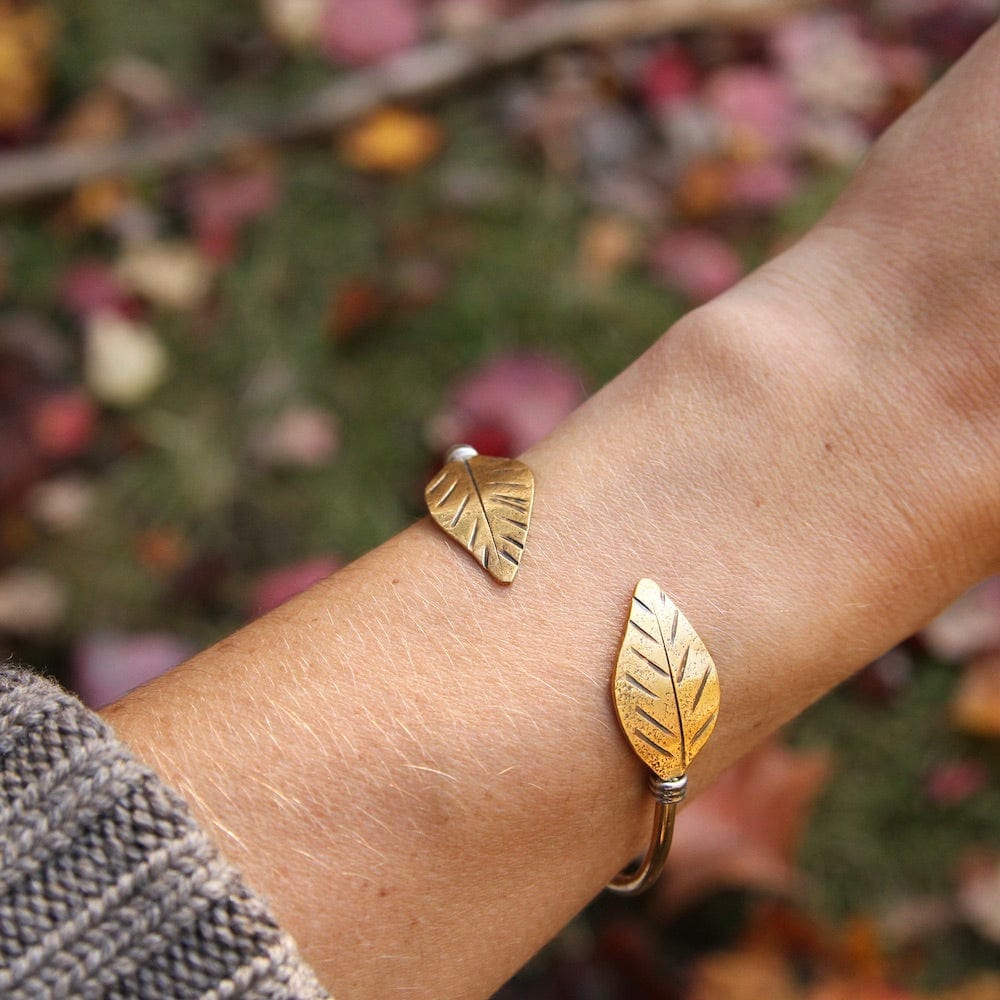 BRC Double Leaf Brass Cuff