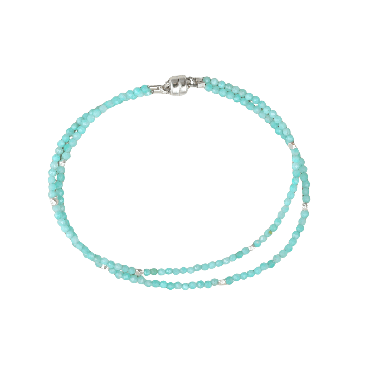 BRC Double Strand Amazonite Bracelet