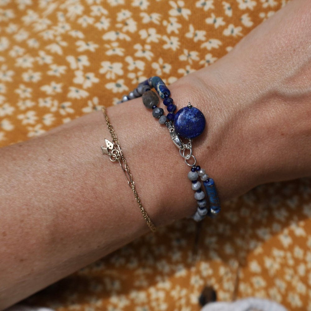 
                      
                        BRC Double Strand Lapis Mix Bracelet
                      
                    