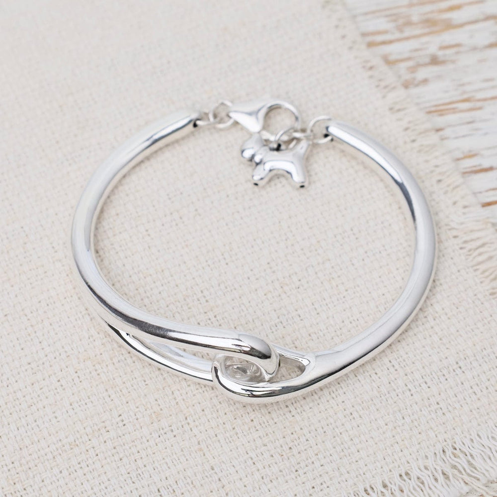 
                      
                        BRC Electroform Bangle with Catch & Small Dog Charm
                      
                    