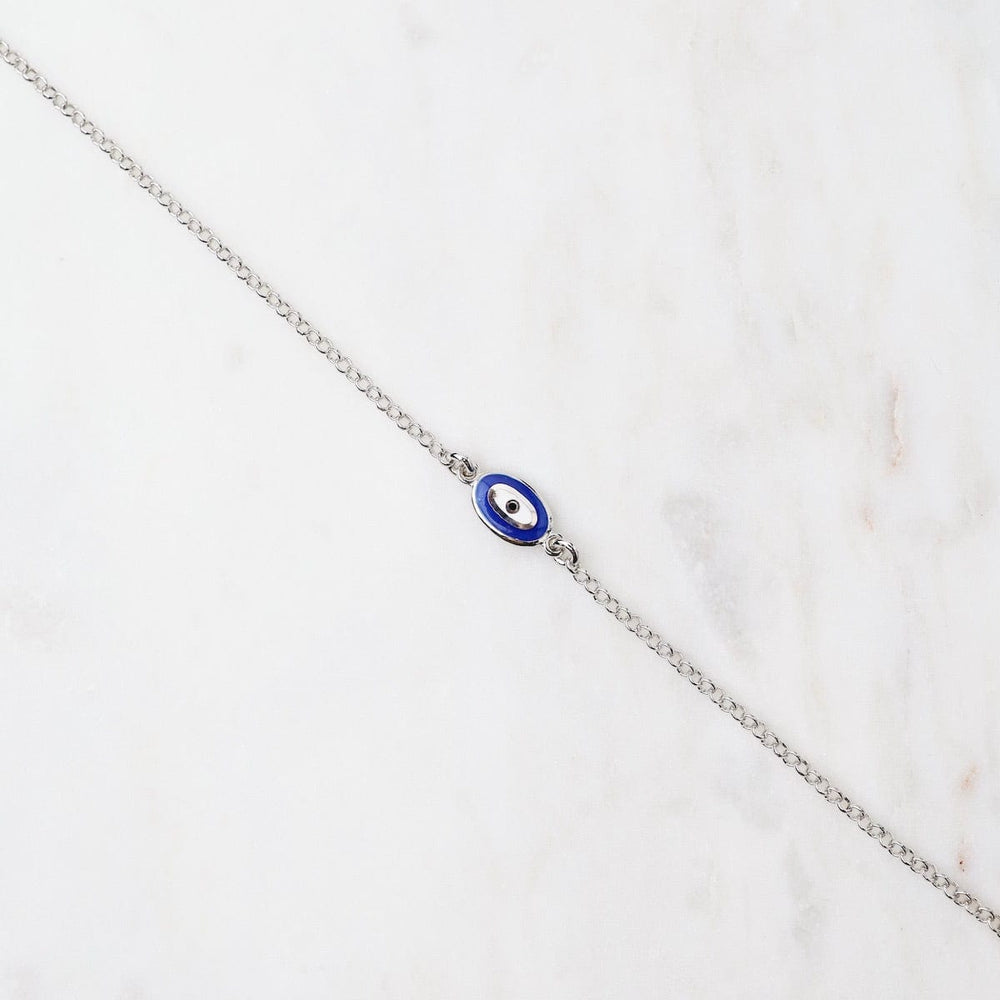 
                      
                        BRC Evil Eye Dainty Bracelet - Silver
                      
                    