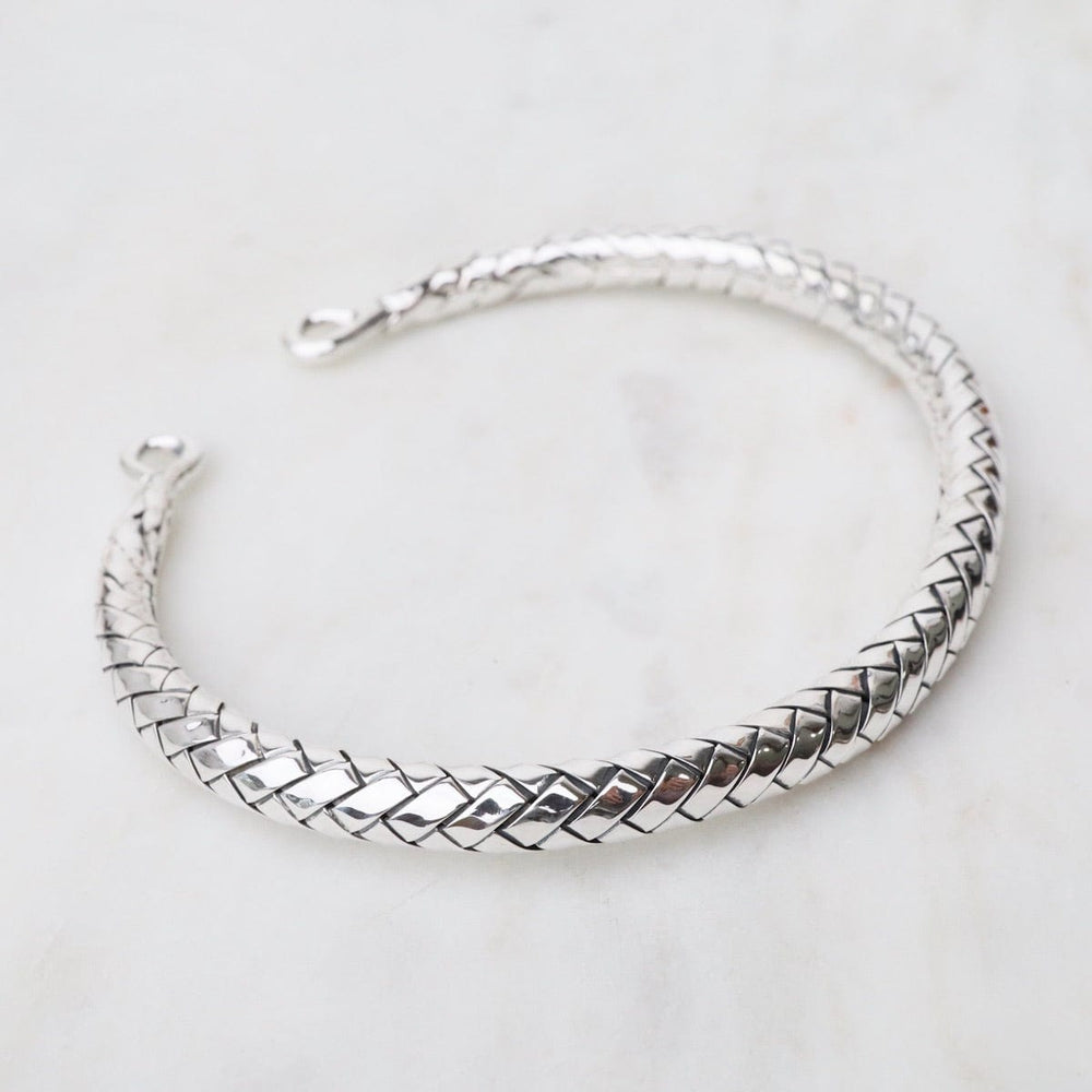 
                  
                    BRC Fine Woven Sterling Silver Cuff
                  
                