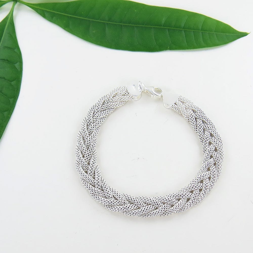 BRC FLAT MESH BRAIDED BRACELET