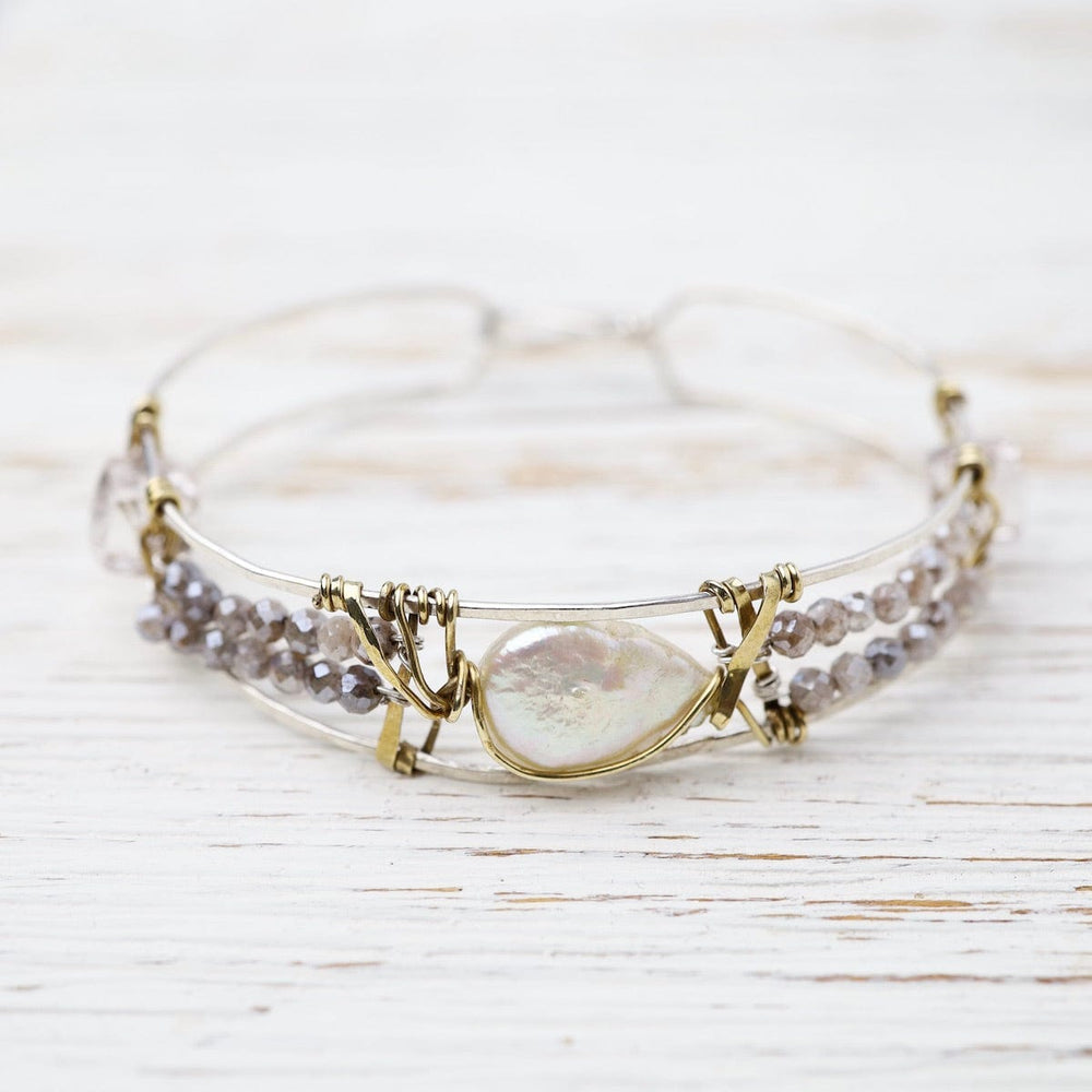 
                      
                        BRC Freshwater Pearl and Moonstone Bracelet
                      
                    