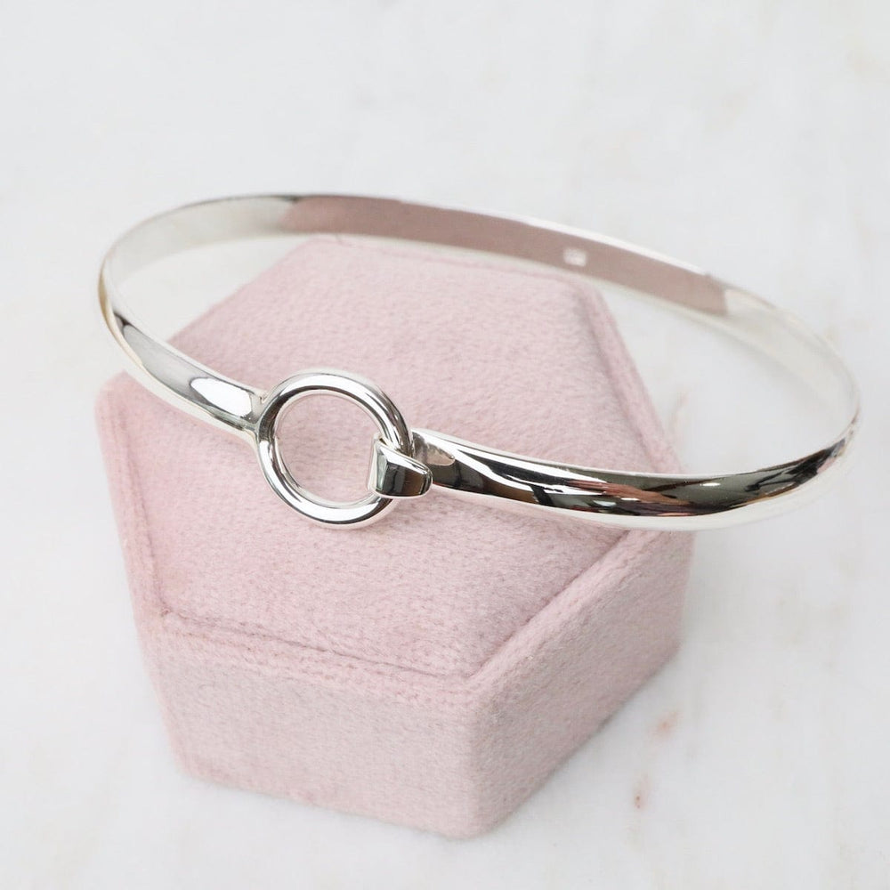 
                  
                    BRC Front Latching  Bangle with Circle
                  
                