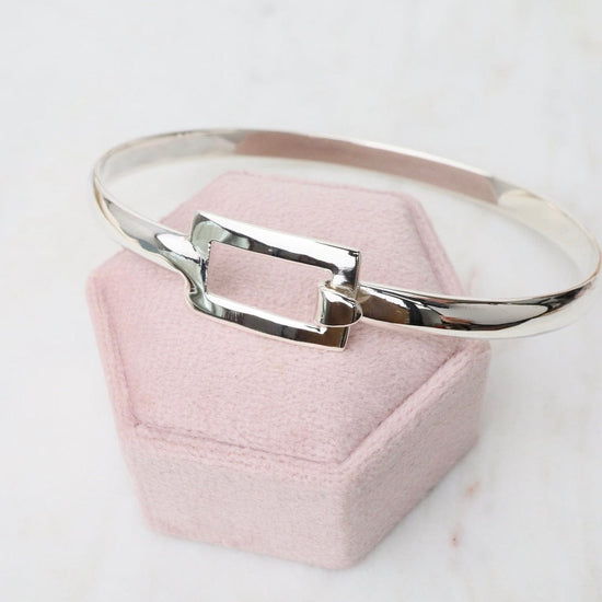 BRC Front Latching Bangle with Rectangle