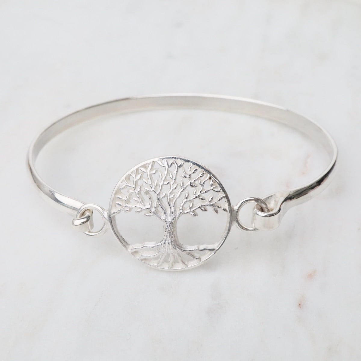 Tree of Life 22mm Flip Top Bracelet – Sterling Silver | It's About Time  Boutique