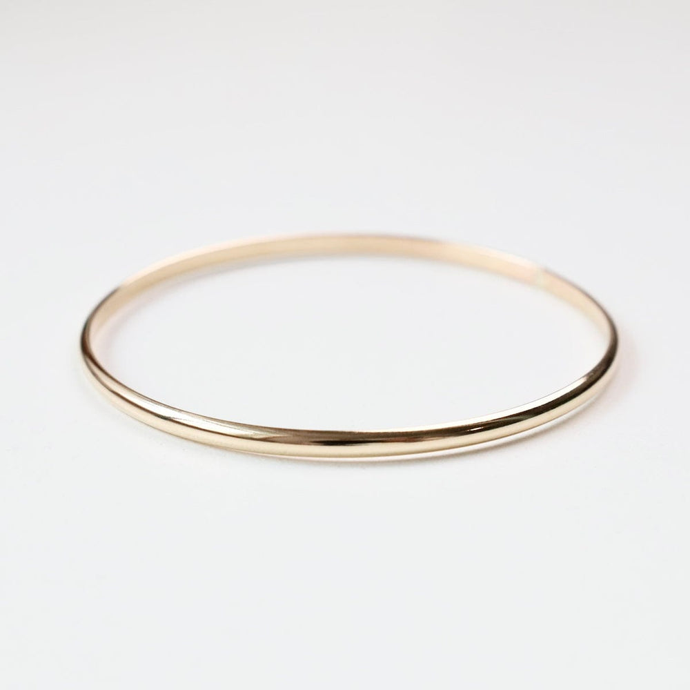 BRC-GF 3.3mm Gold Filled Bangle Bracelet