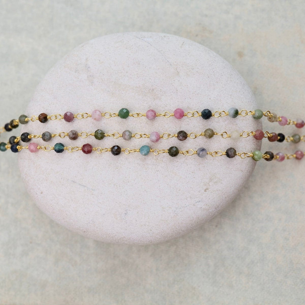 
                      
                        BRC-GF 3 Strand Bracelet in Tourmaline & Pearl
                      
                    