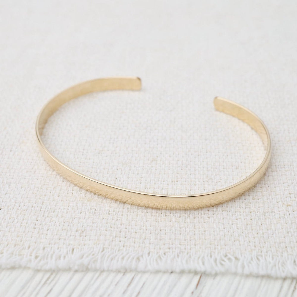 
                  
                    BRC-GF 4.6mm Low Dome Gold Filled Cuff Bracelet
                  
                