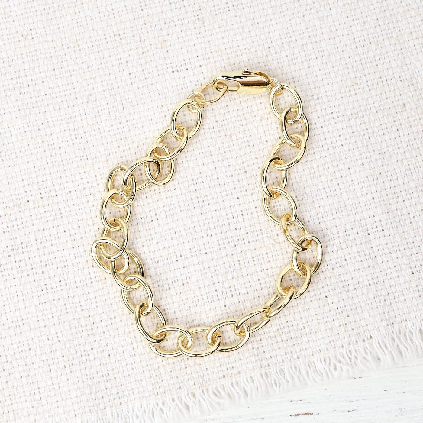 BRC-GF Chunky Gold Chain Bracelet