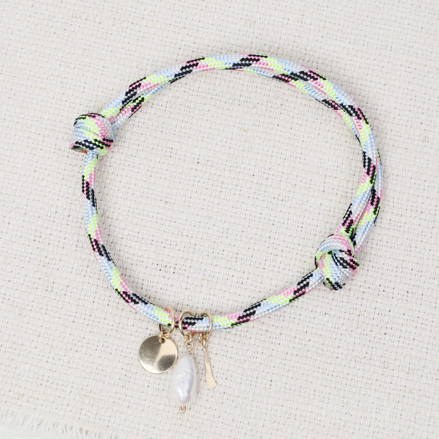 BRC- GF Digits Paracord Charm Bracelet
