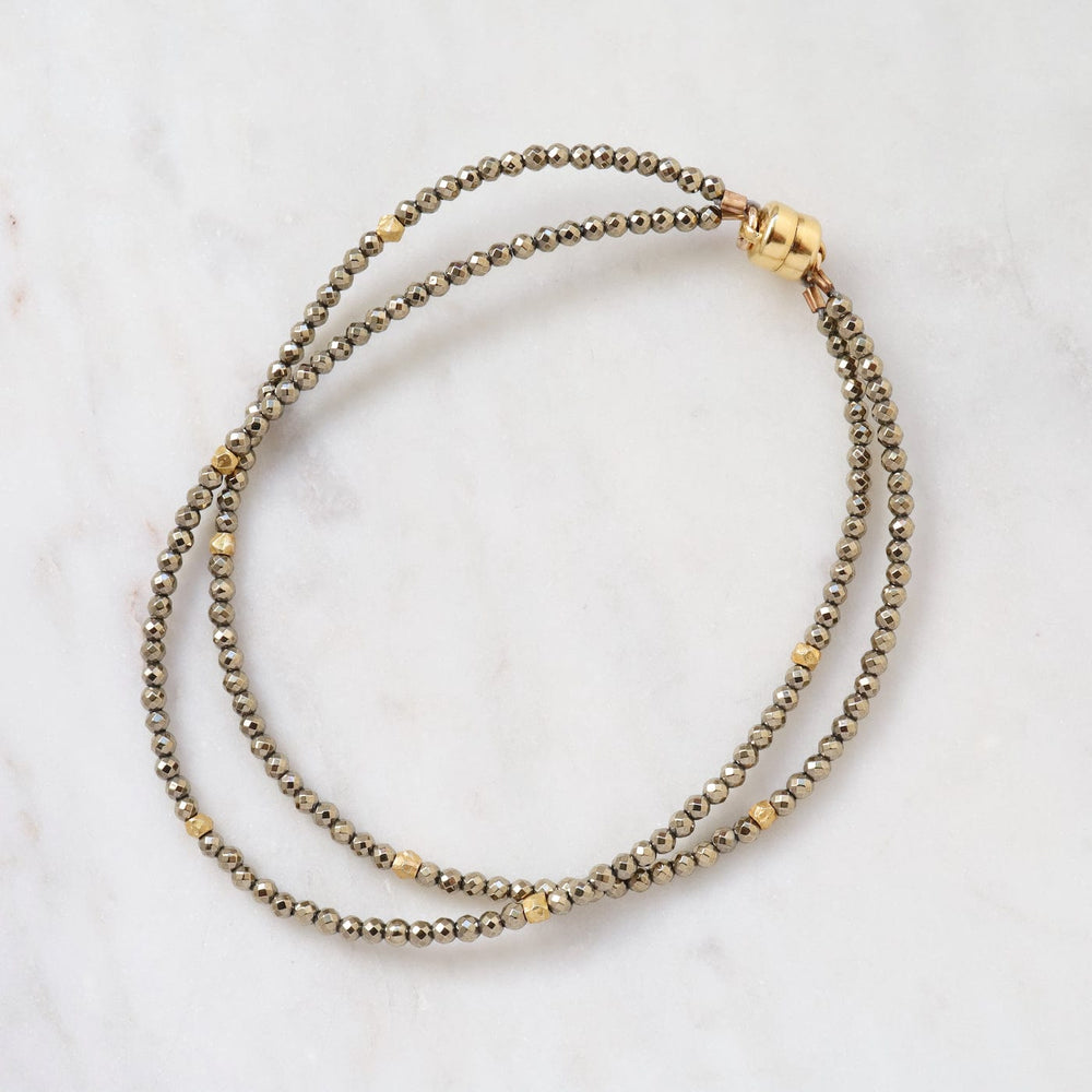 
                      
                        BRC-GF Double Pyrite Bracelet
                      
                    