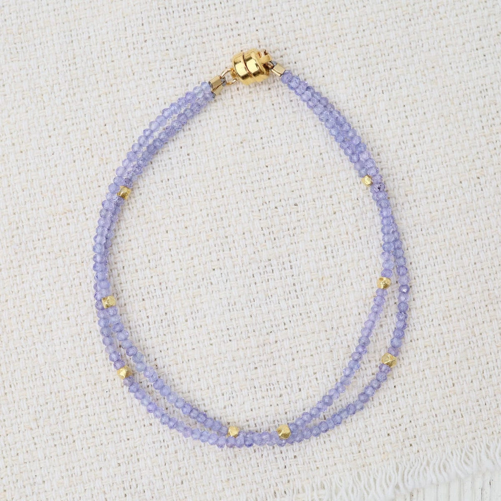 
                      
                        BRC-GF Double Strand Tanzanite Bracelet
                      
                    