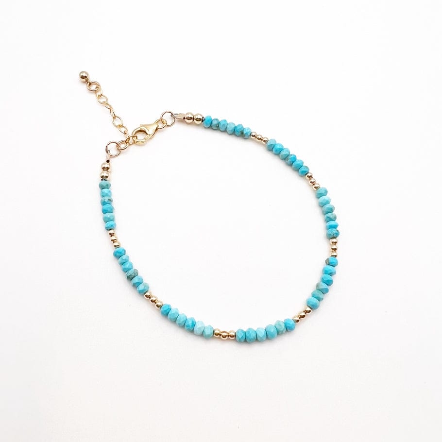 
                  
                    BRC-GF Free Spirit Dainty Turquoise Beaded Gold Filled Br
                  
                