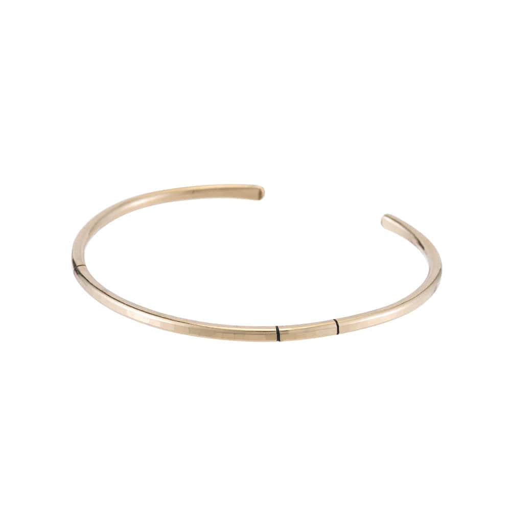 BRC- GF Gold Duality Cuff Bracelet