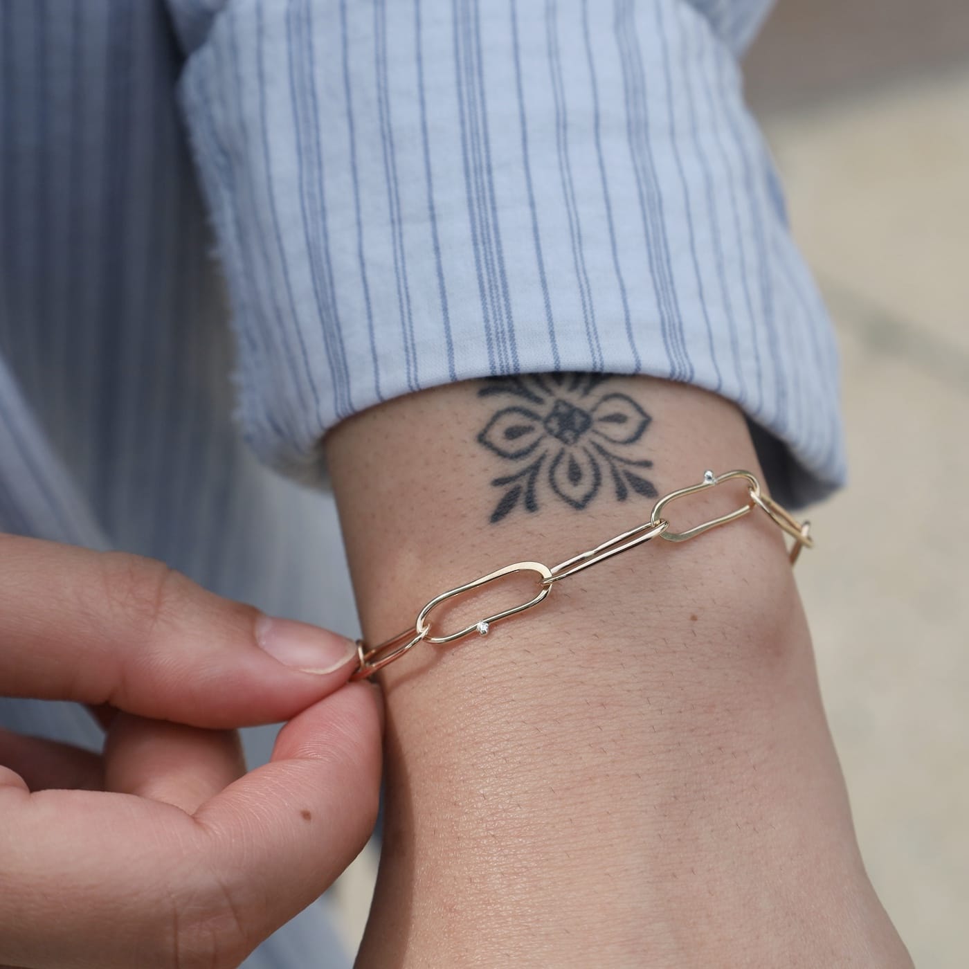 BRC-GF Gold Filled Chain Link Bracelet