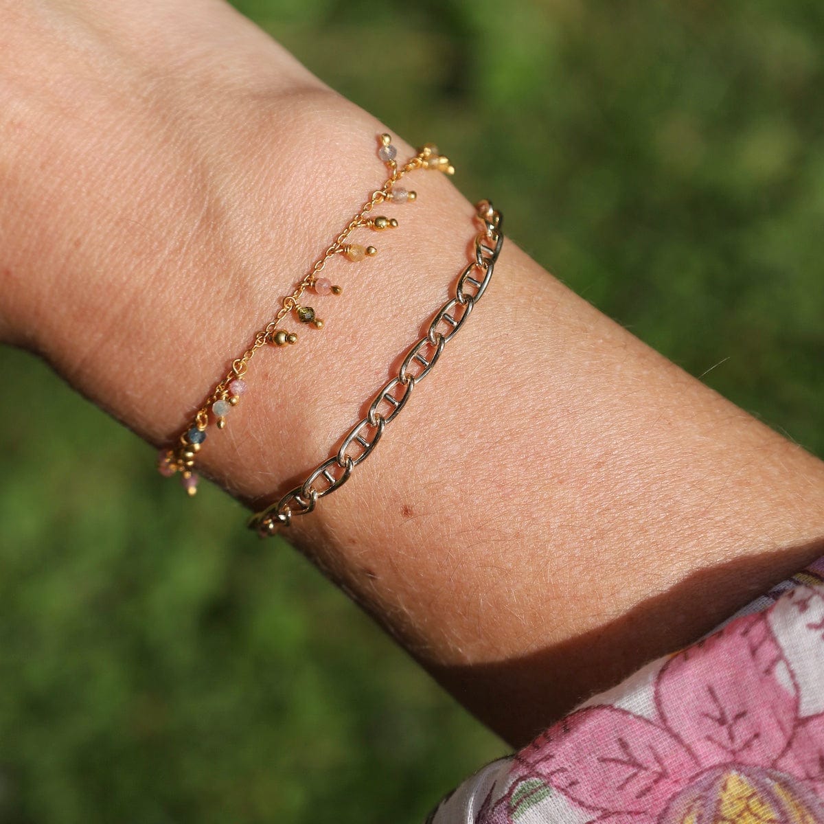 BRC-GF Gold Filled Mariner Chain Bracelet