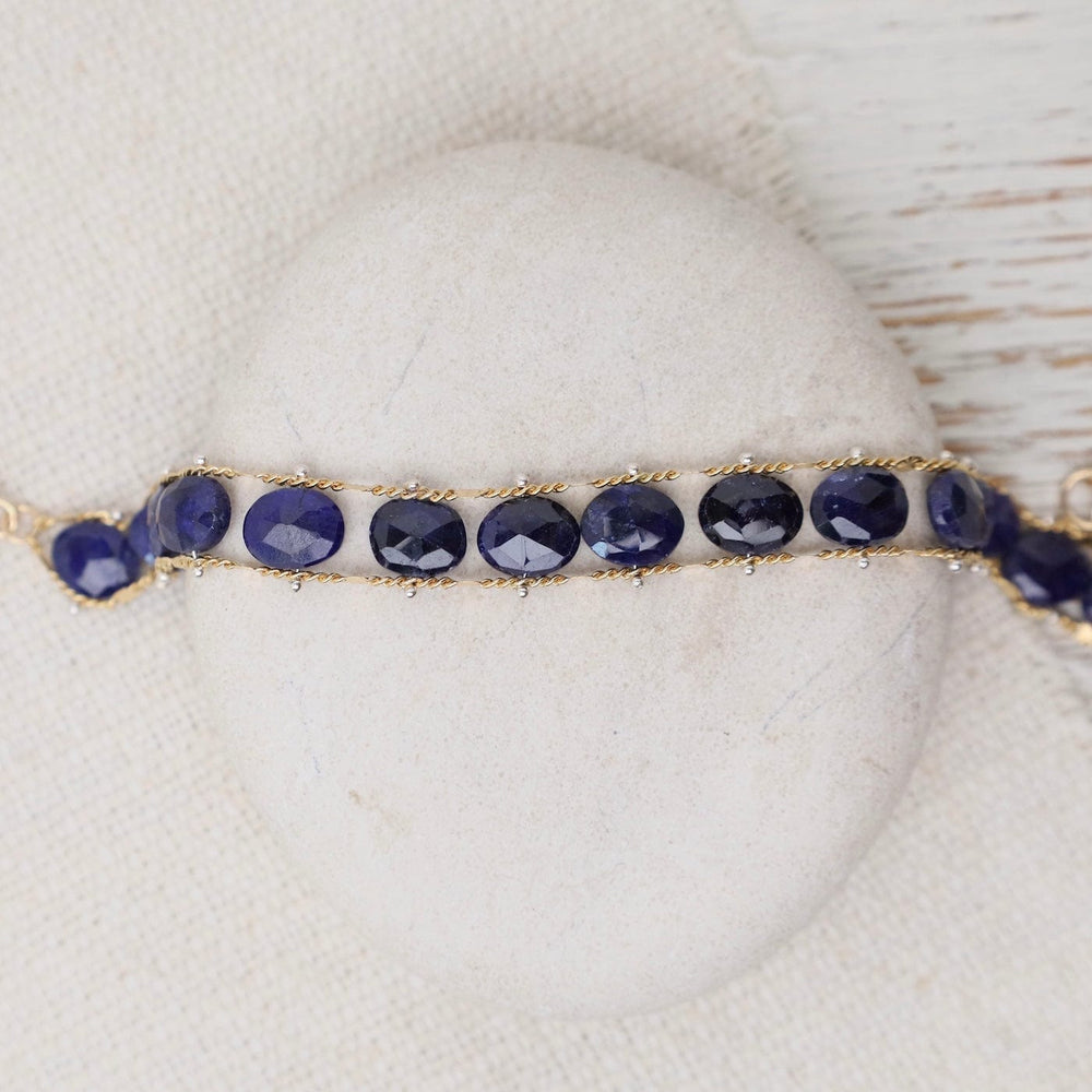 
                  
                    BRC-GF Helix Bracelet - Blue Sapphire
                  
                