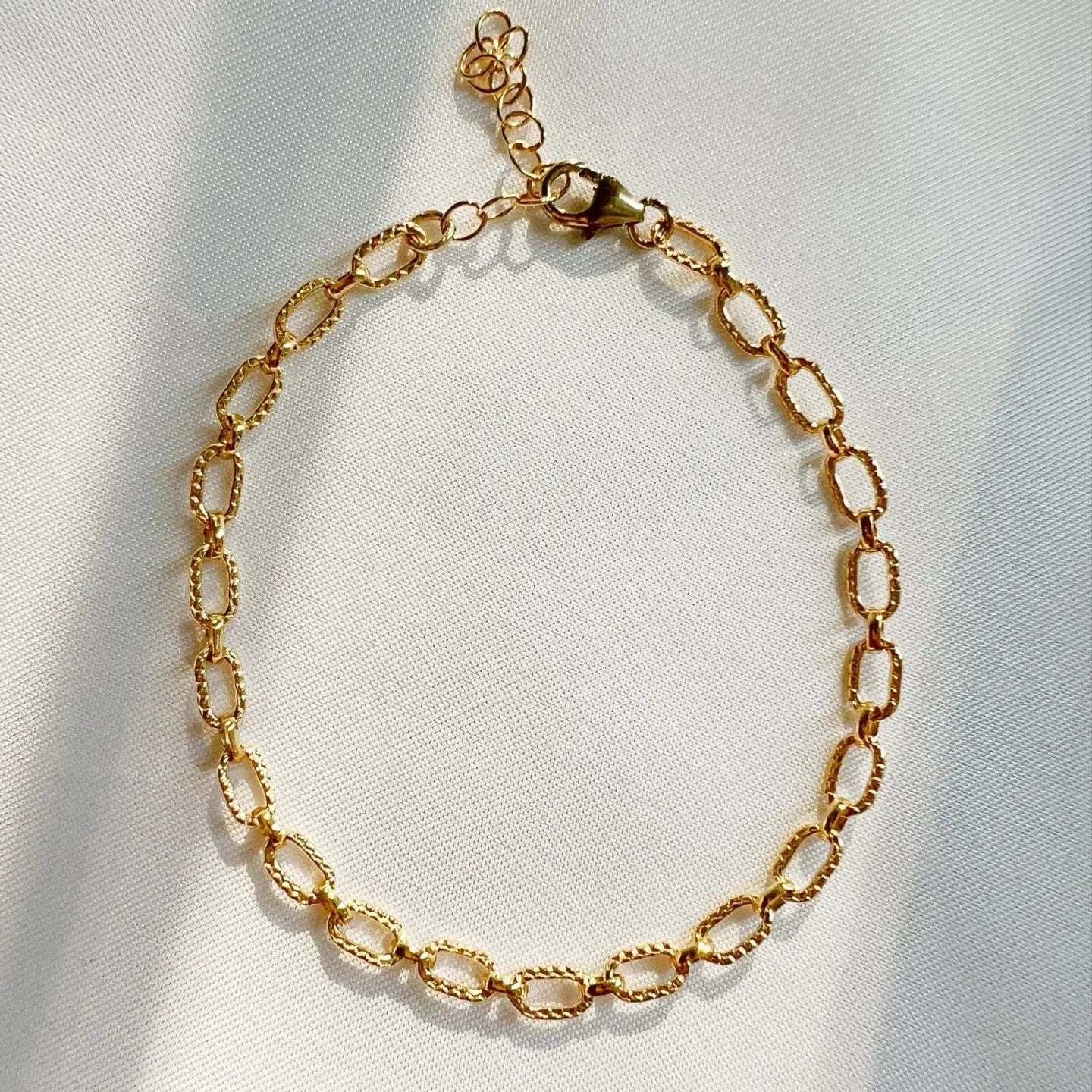 BRC- GF Jenny Chain Link Bracelet Gold Filled