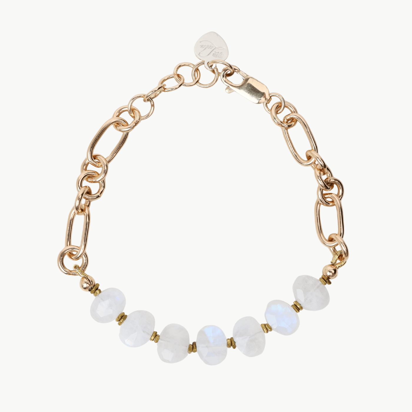 BRC-GF Moonstone Abacus Bracelet