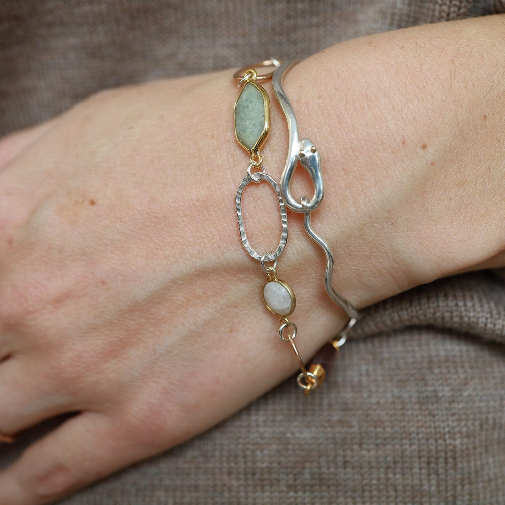 
                  
                    BRC-GF Multi Stone Oval Bracelet
                  
                