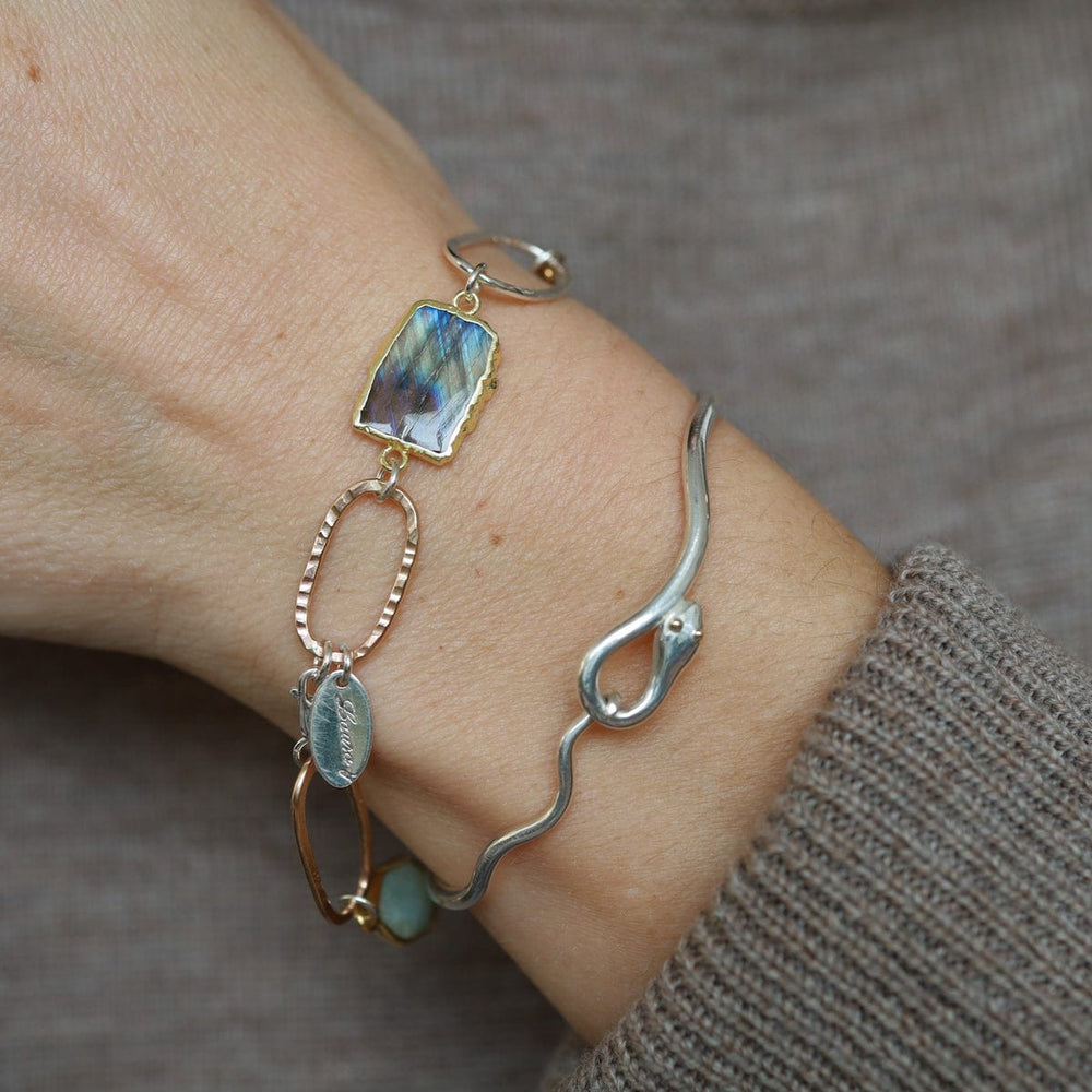 BRC-GF Multi Stone Oval Bracelet