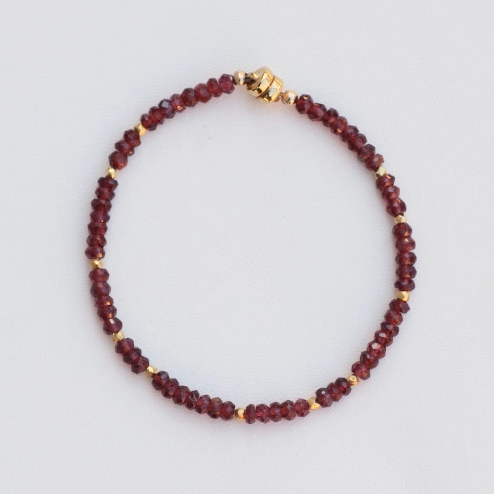 
                      
                        BRC-GF Single Red Garnet Strand Bracelet
                      
                    