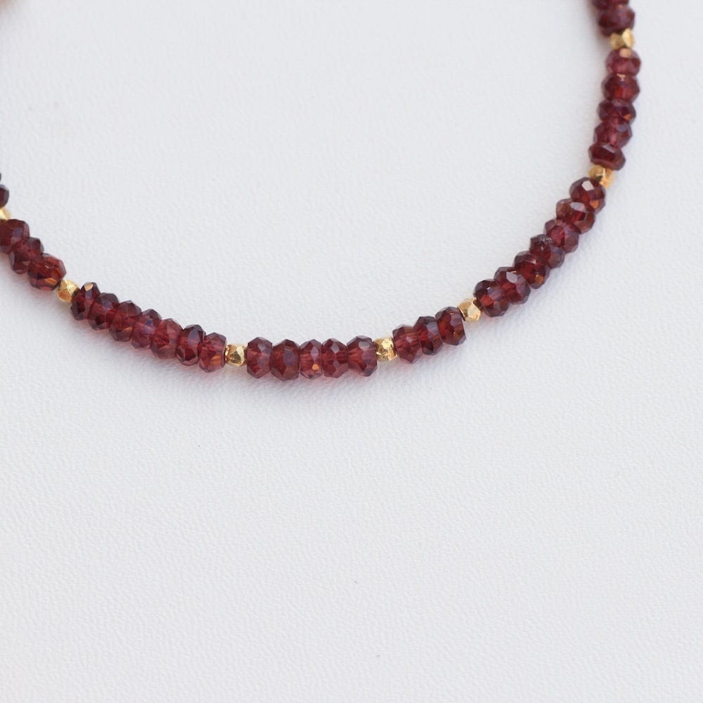 
                      
                        BRC-GF Single Red Garnet Strand Bracelet
                      
                    