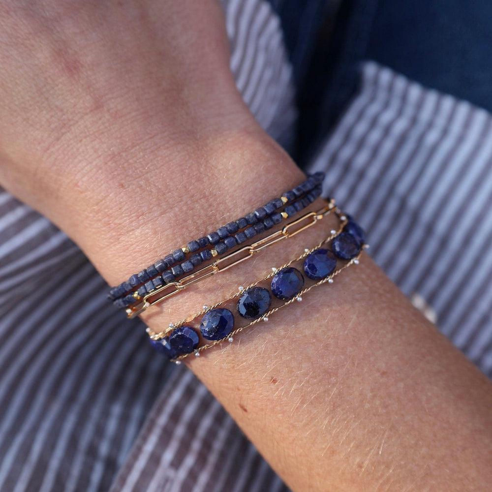 
                  
                    BRC-GF Solara Bracelet with Blue Sapphire
                  
                