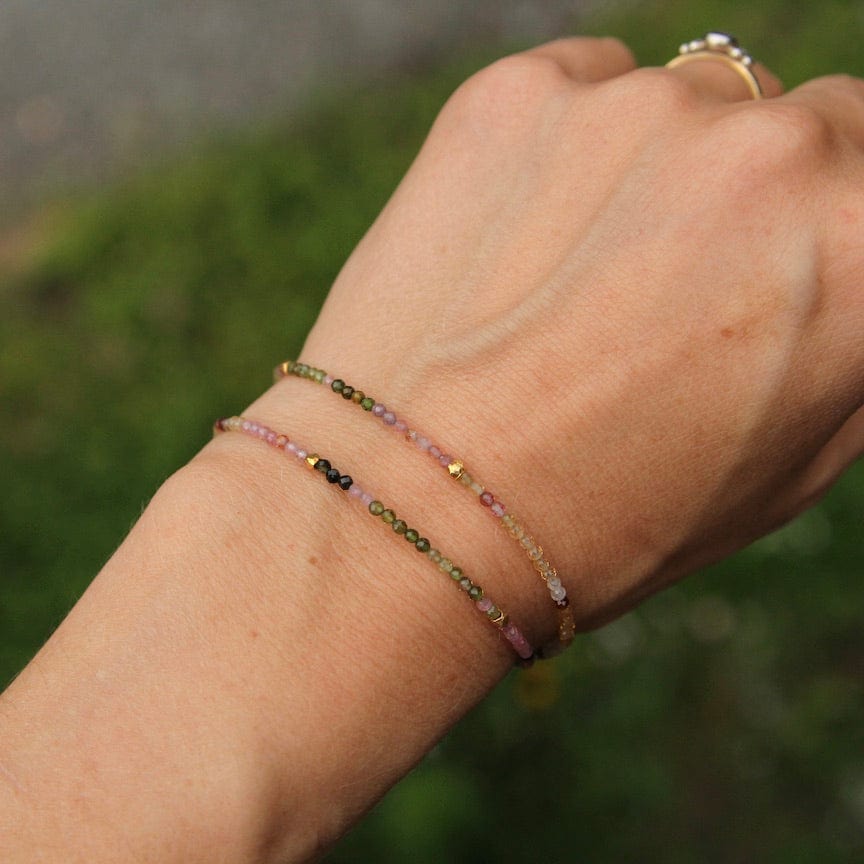 
                      
                        BRC-GF Two Rainbow Tourmaline Bracelet
                      
                    