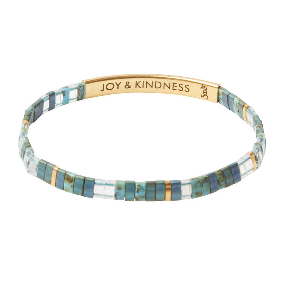 
                      
                        BRC Good Karma Miyuki Bracelet | Joy & Kindness - Marine/Gold
                      
                    