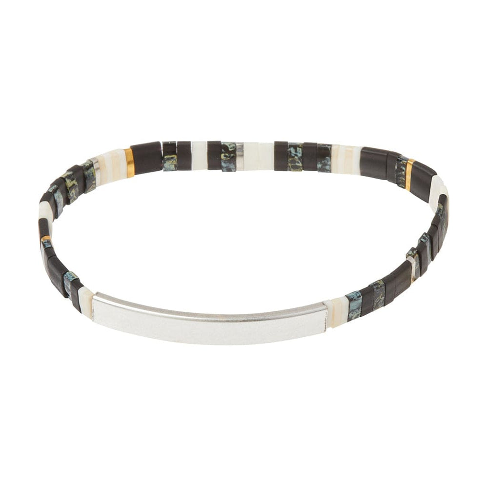 
                      
                        BRC Good Karma Miyuki Bracelet | Sparkle & Shine - Raven/Silver
                      
                    