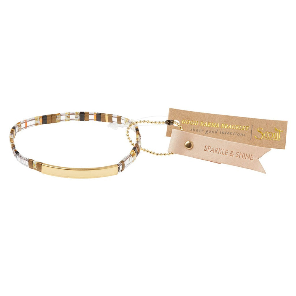 
                      
                        BRC Good Karma Miyuki Bracelet | Sparkle & Shine - Topaz/Gold
                      
                    