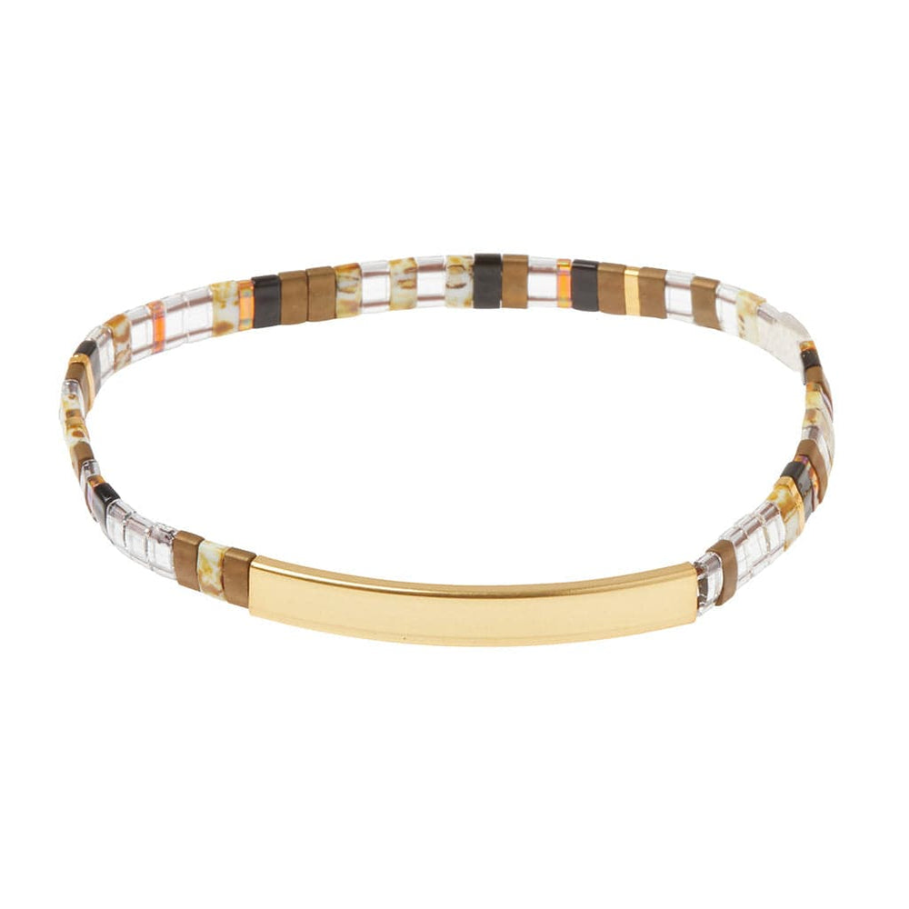 
                      
                        BRC Good Karma Miyuki Bracelet | Sparkle & Shine - Topaz/Gold
                      
                    