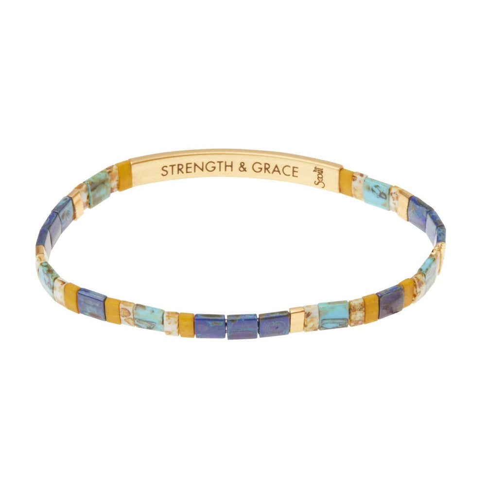 
                      
                        BRC Good Karma Miyuki Bracelet | Strength & Grace - Indigo/Gold
                      
                    