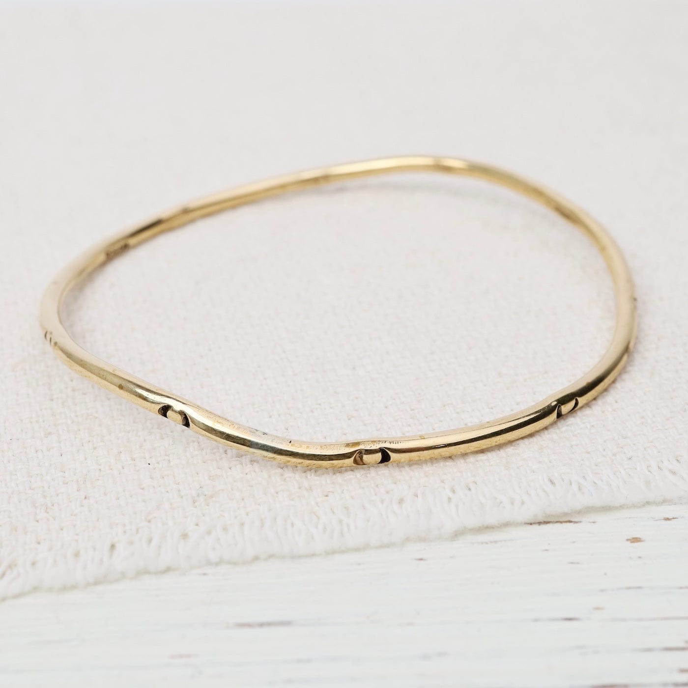 BRC Goodvibe Brass Bangle Bracelet