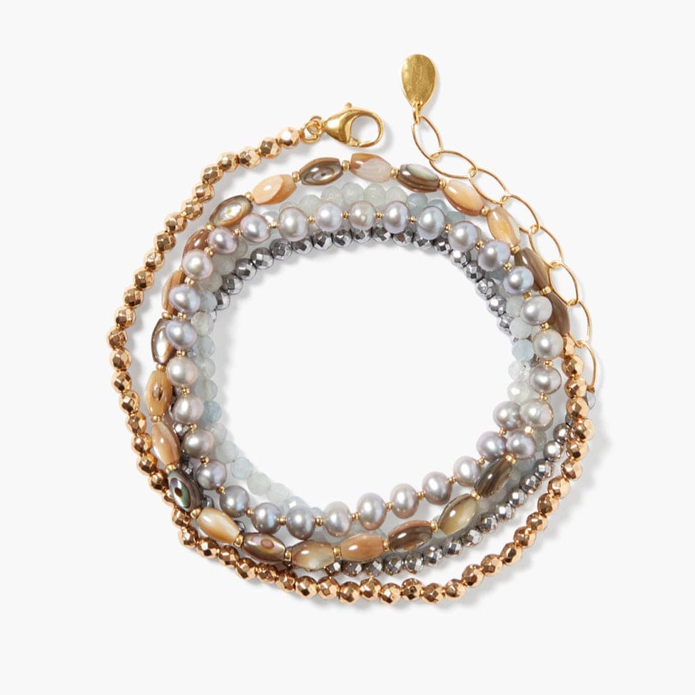 
                      
                        BRC-GPL Beaches Wrap Bracelet Gold Mix Naked Wrap Bracelet
                      
                    