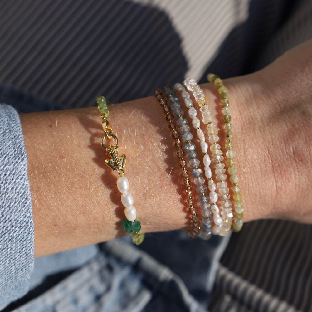 BRC-GPL Campania Naked Wrap Bracelet Natural Mix