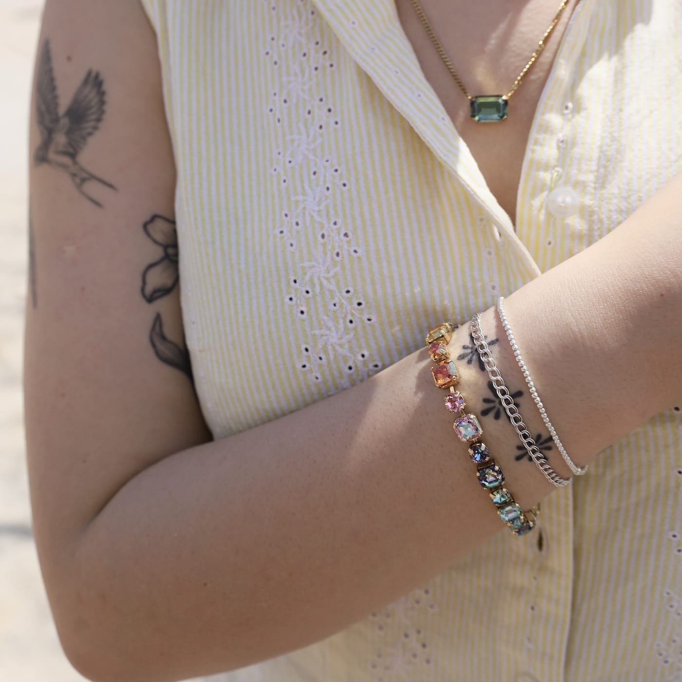 BRC-GPL Candy Crush Poppy Bracelet