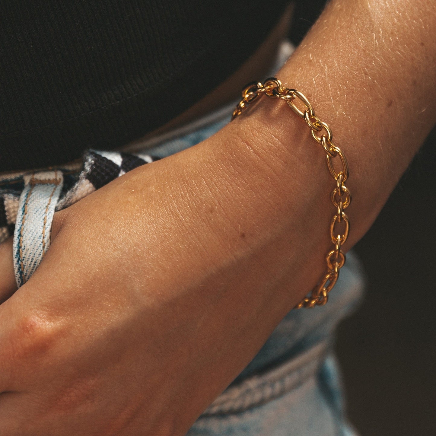 BRC-GPL Chunky Chain Bracelet