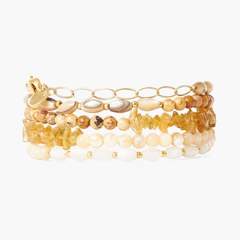 
                      
                        BRC-GPL Citrine Jasper Mix Naked Wrap Bracelet
                      
                    