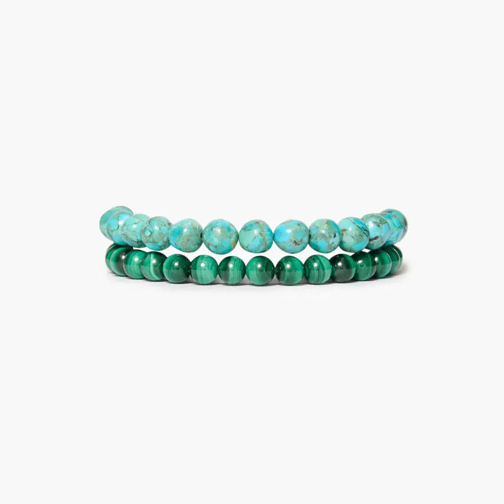 BRC-GPL Gaia Bracelet Set Turquoise