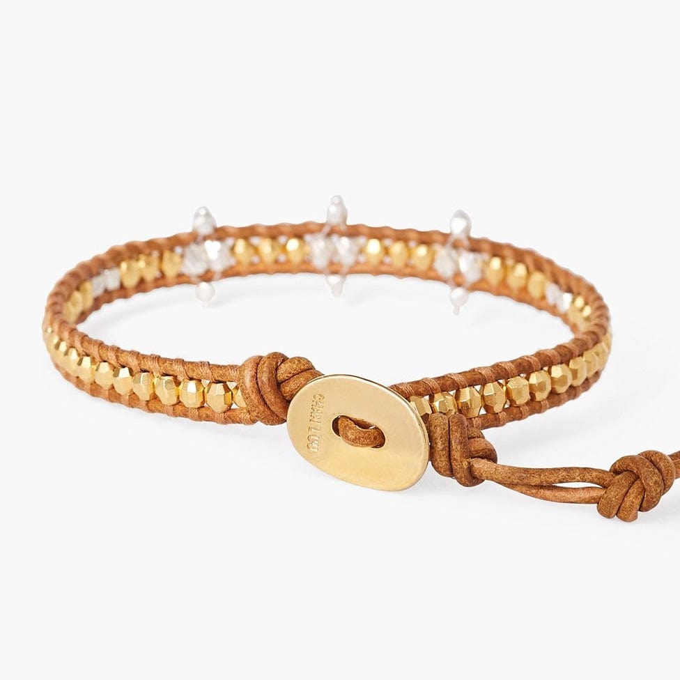 
                      
                        BRC-GPL Gold and Silver 6" Wrap Bracelet
                      
                    