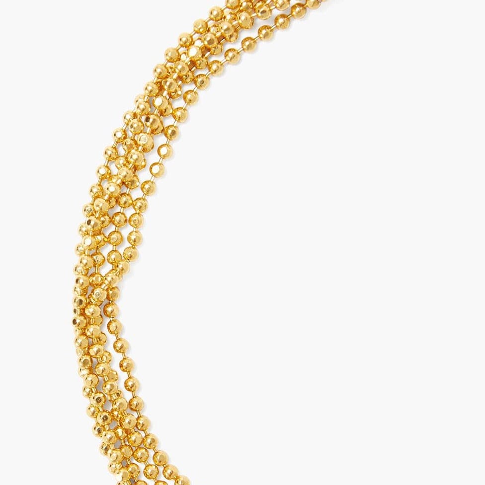 BRC-GPL Gold Ball Chain Bracelet