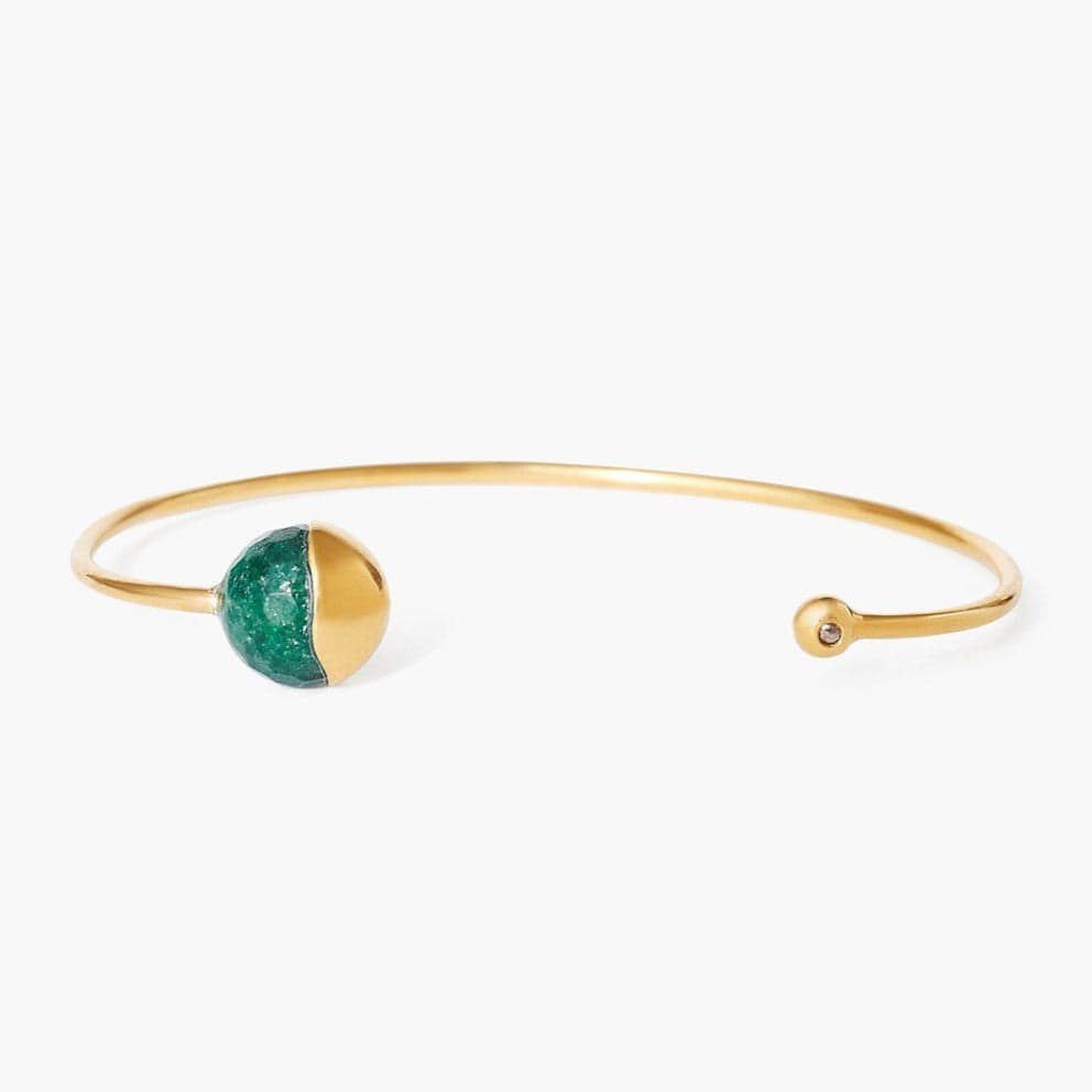 
                      
                        BRC-GPL Gold Dipped Indian Aventurine Cuff
                      
                    